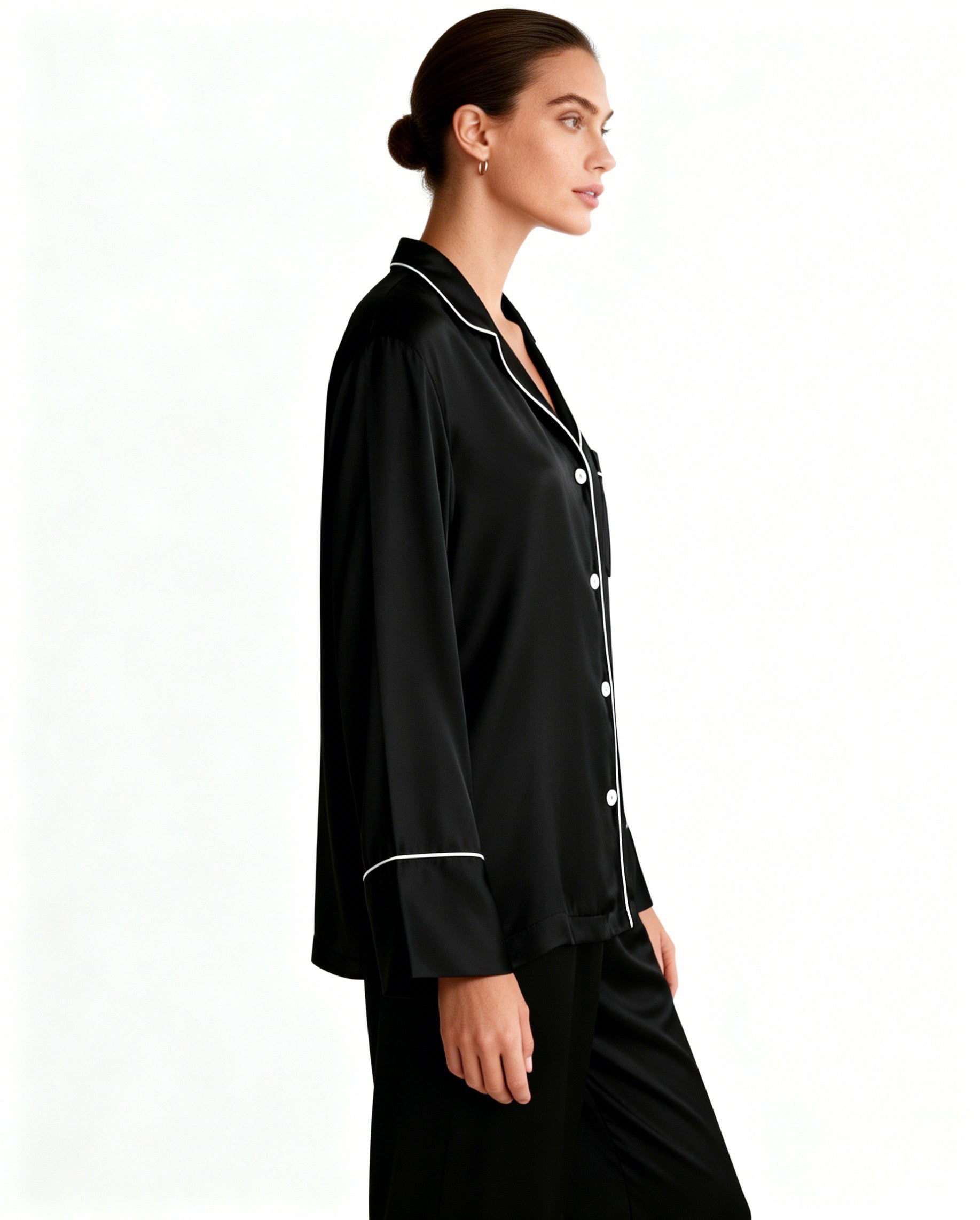 TENCEL™ Modal PJ Set - Black