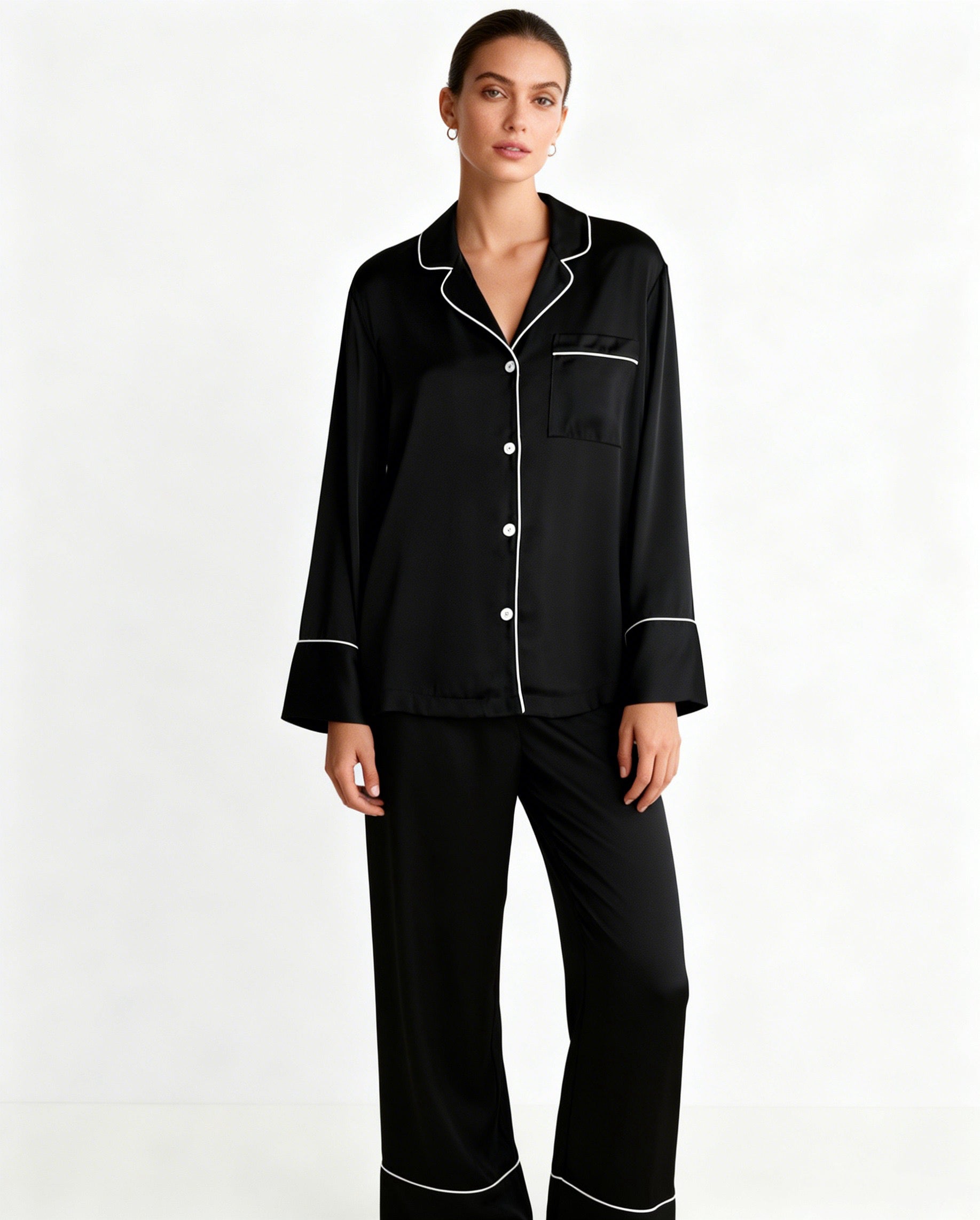 TENCEL™ Modal PJ Set - Black