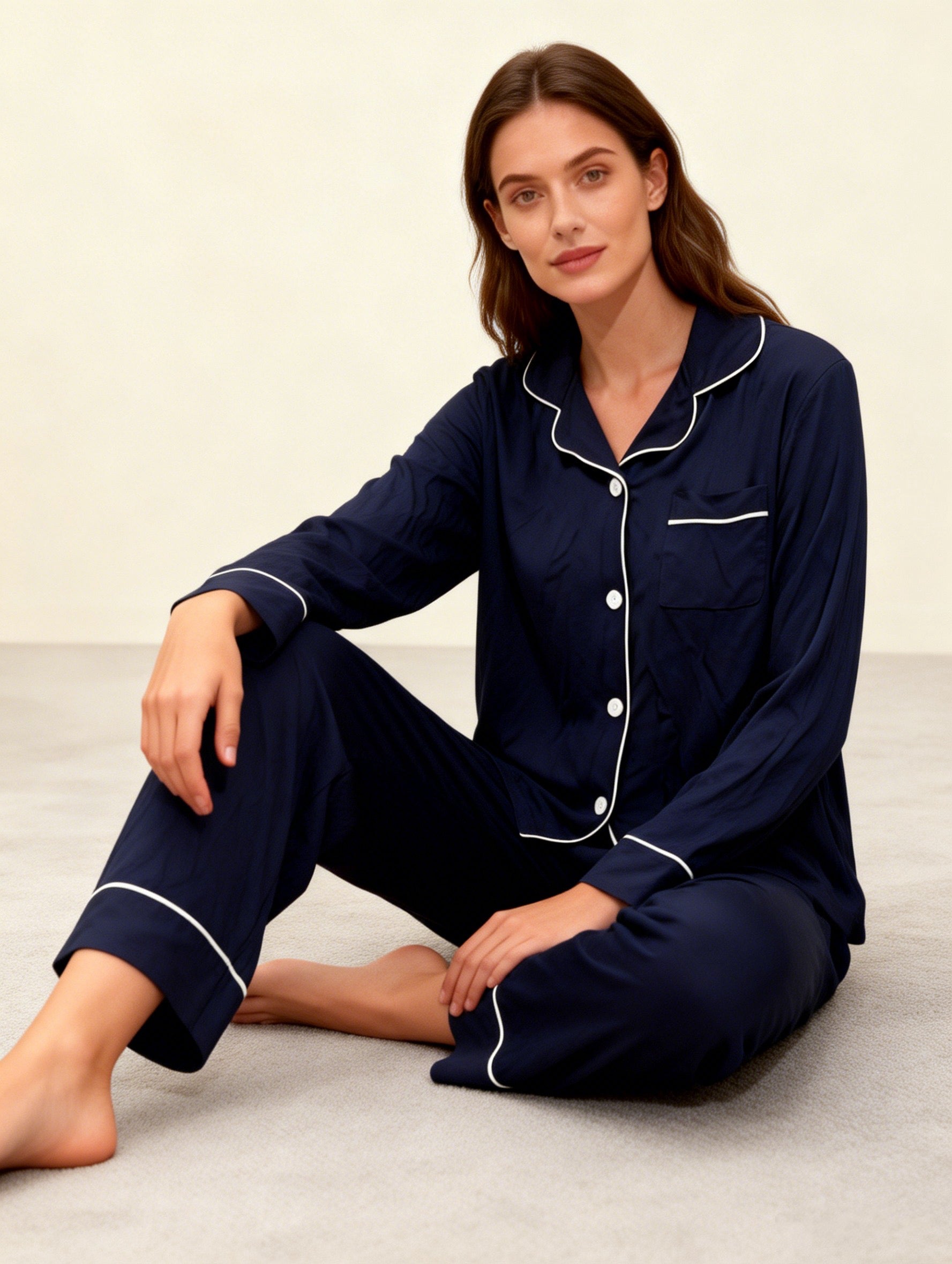 TENCEL™ Modal PJ Set - Navy