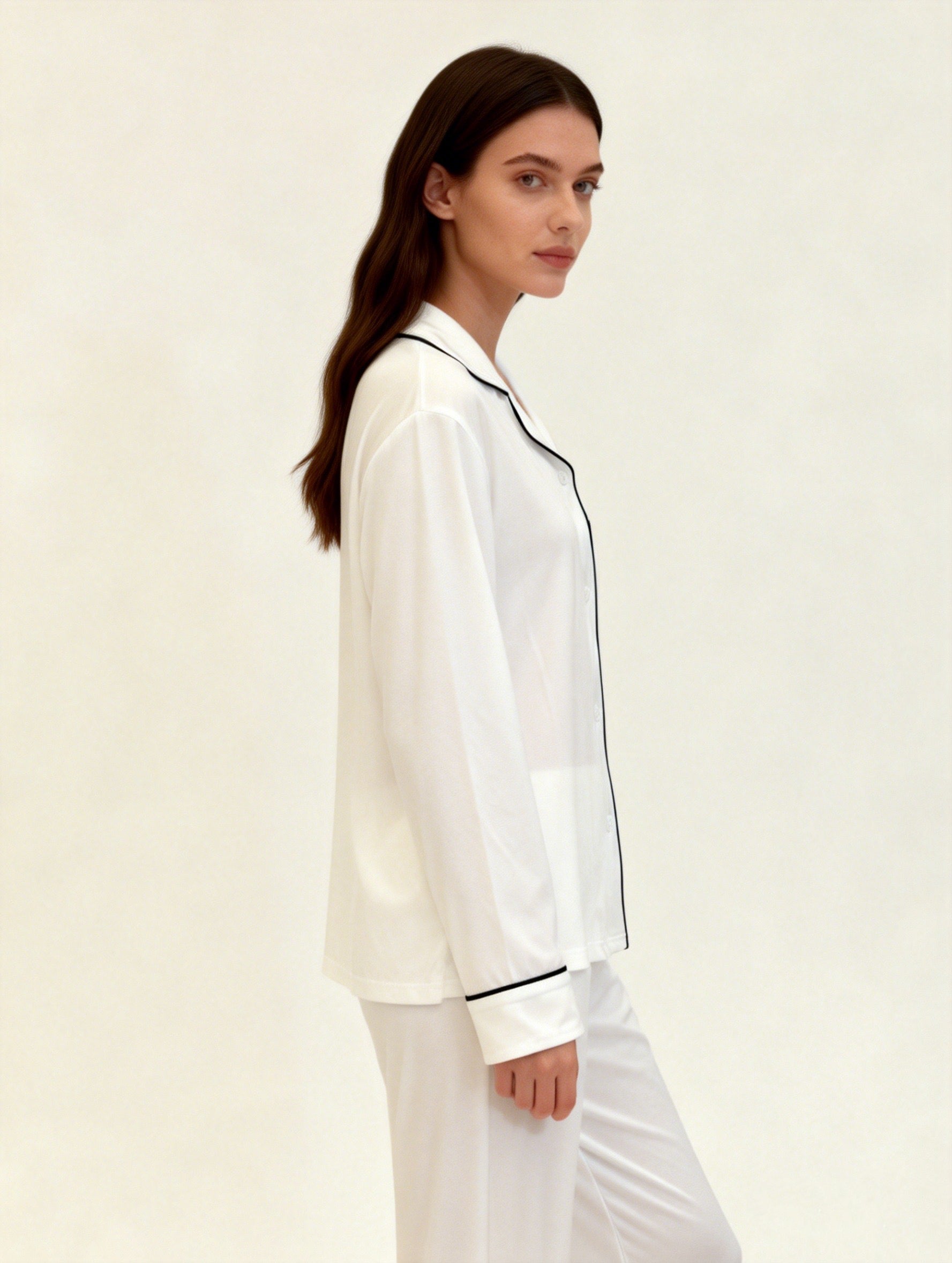 TENCEL™ Modal PJ Set - White