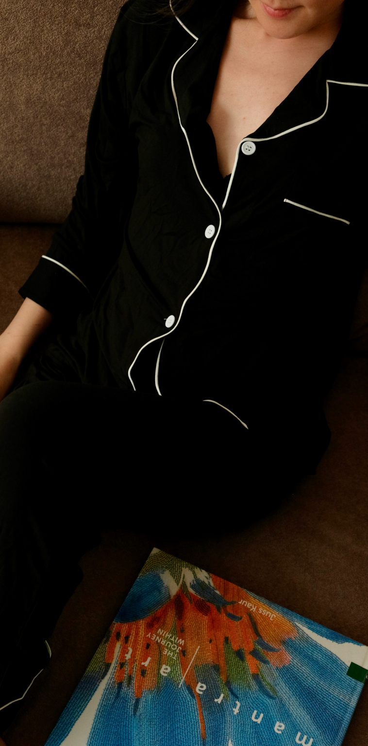 Personalised luxury pyjamas with embroidery by Dreamwear